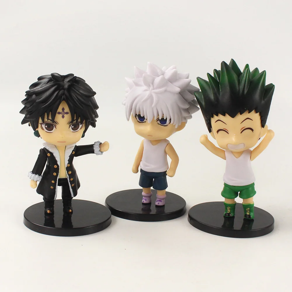 6 шт./комплект игрушечные фигурки охотника x Hunter Killua Zoldyck Gon Freecss из ПВХ 10 5-11 5 см