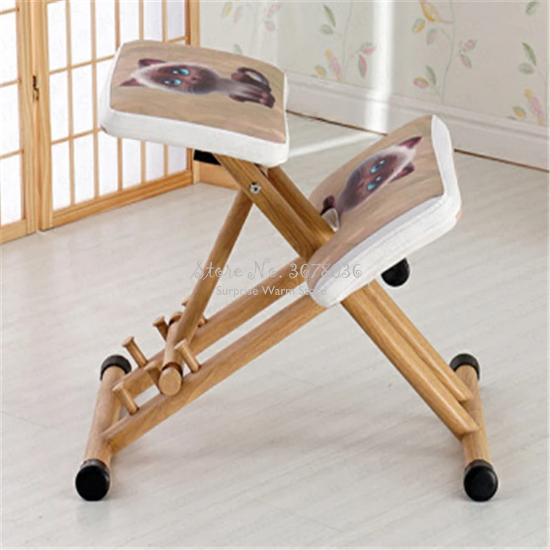 Эргономичный стул для коленей детей и взрослых из толстой пены снятия давления