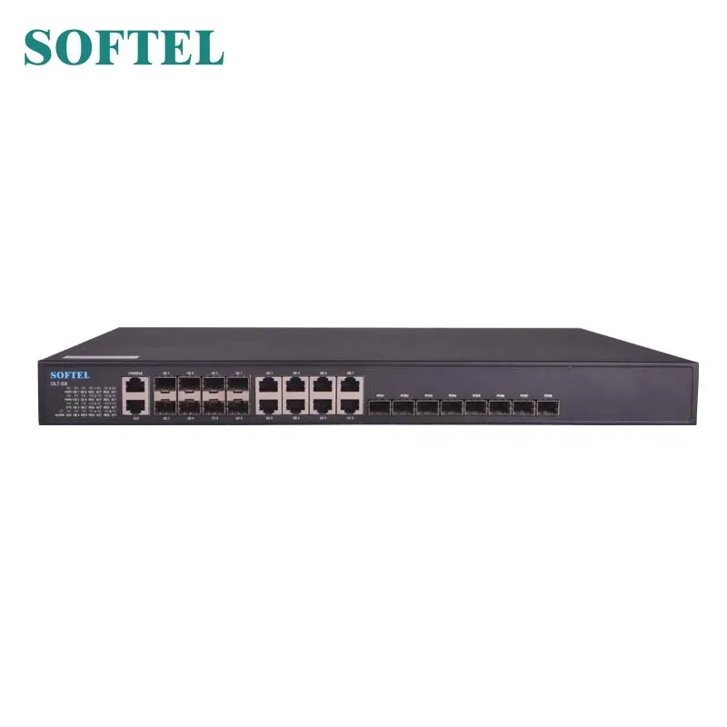 

1U 19 "8 Pon портов Epon Olt