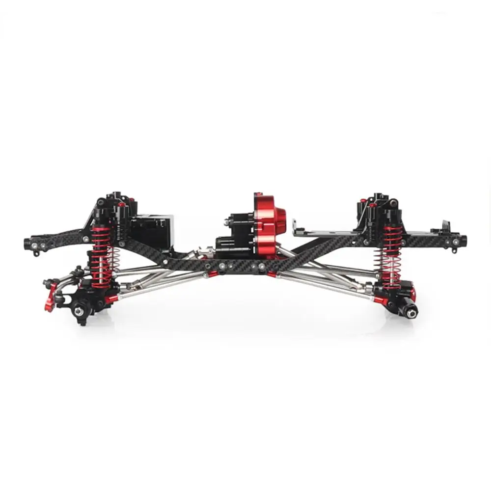 Рама шасси колесной базы для 1/10 AXIAL SCX10 II 90046 90047 RC Гусеничный альпинистский автомобиль