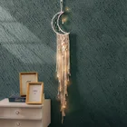 Скандинавский макраме Ловец снов гобелен украшение для комнаты фермерский Декор ручной работы Ловец снов макраме подарок для женщин