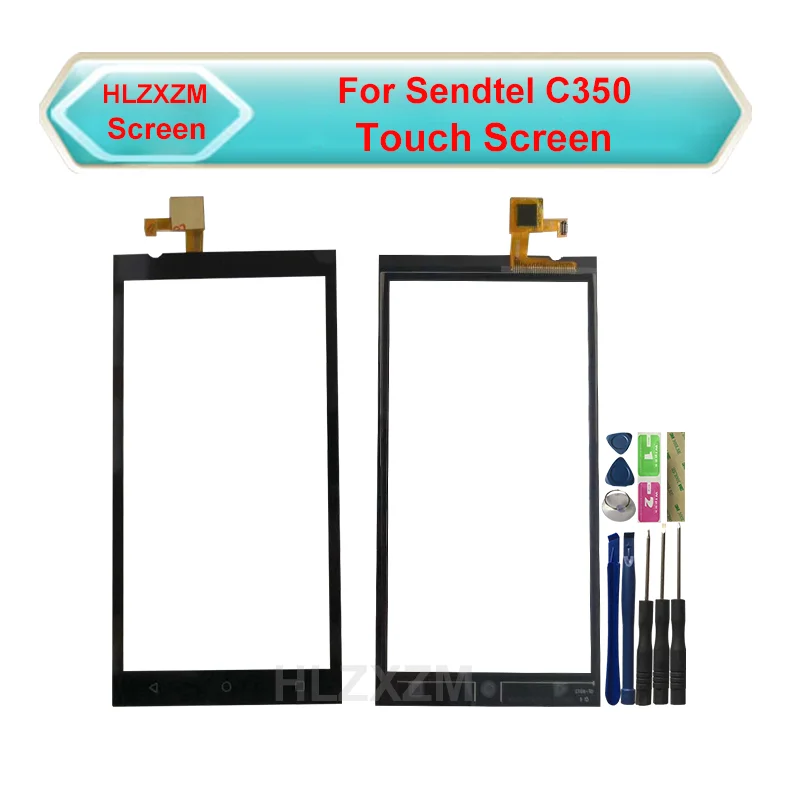 Для Sendtel C350 сенсорный экран без ЖК дисплея дигитайзер сенсор Замена с