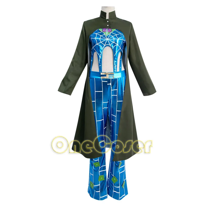 Косплей-костюм Jolyne Cujoh из аниме Невероятные приключения Джоджо камень голубая