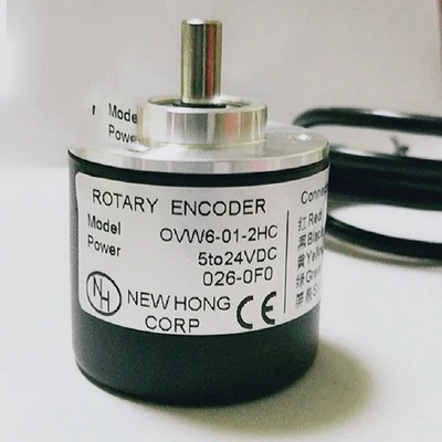 24V New Incremental Encoder Rotary Encoder HTL Reverse Phase Difference 1024P/R1000 Line OVW6-1024-2MHD