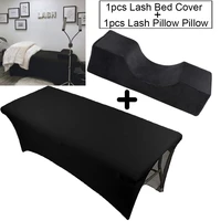 lash pillow headrest neck support eyelash pillow and eyelash extension elastic sheet bed cover makeup salon grafting lash salon