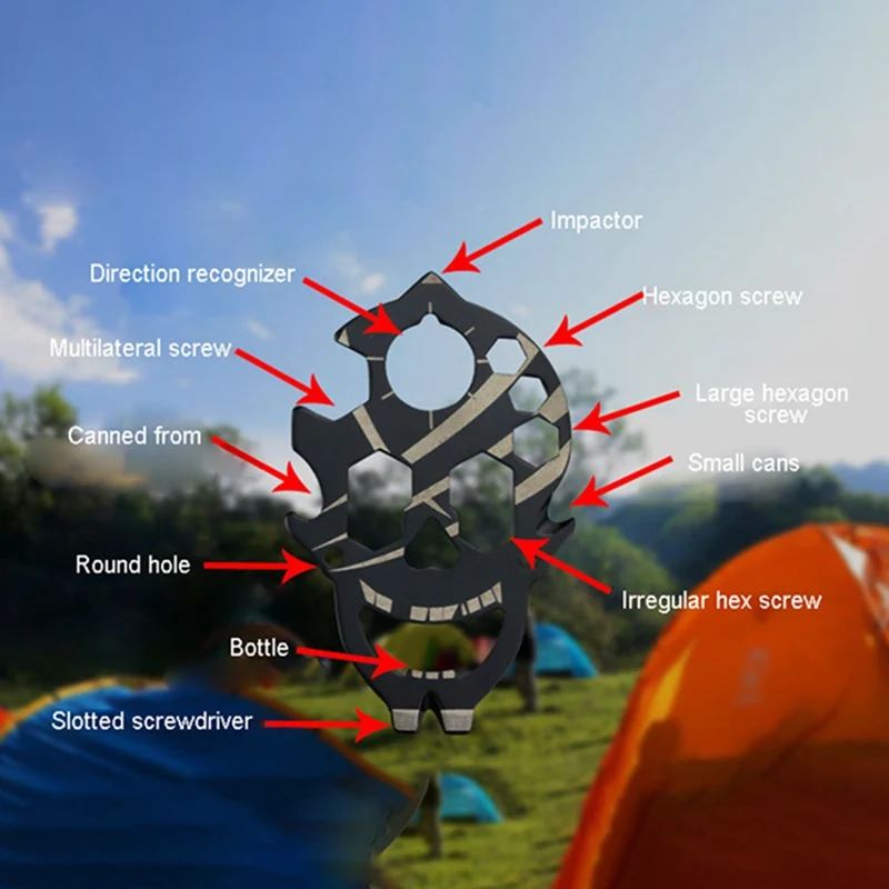 Многофункциональный инструмент спасательный для повседневного использования