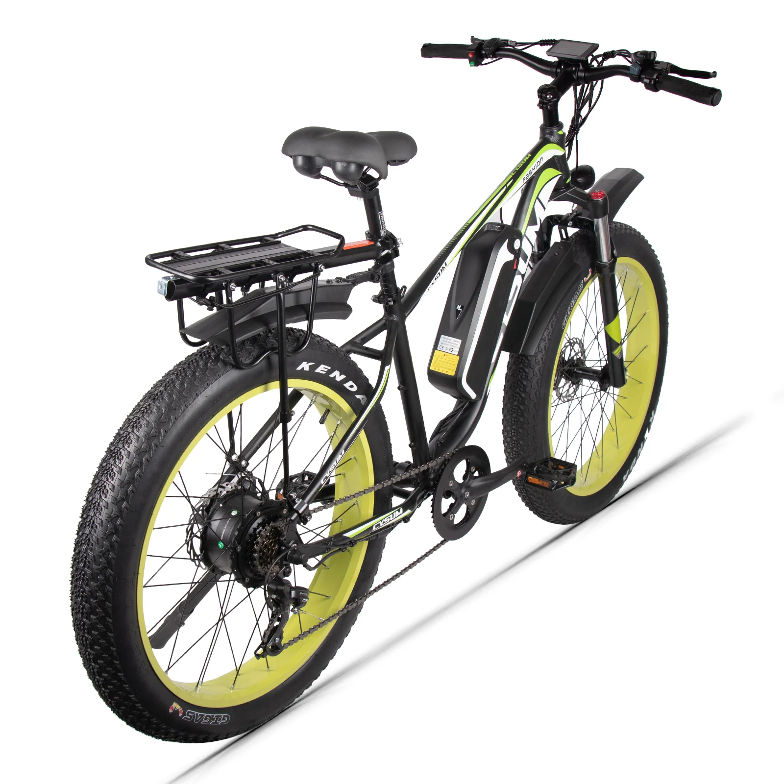 Bestellen CYSUC M980lectric Fahrrad 1000W Schnee Elektrische Fahrrad 48V17Ah Lithium-batterie Elektrische Mountainbike 26 Zoll 4,0 Fett Reifen Ebike