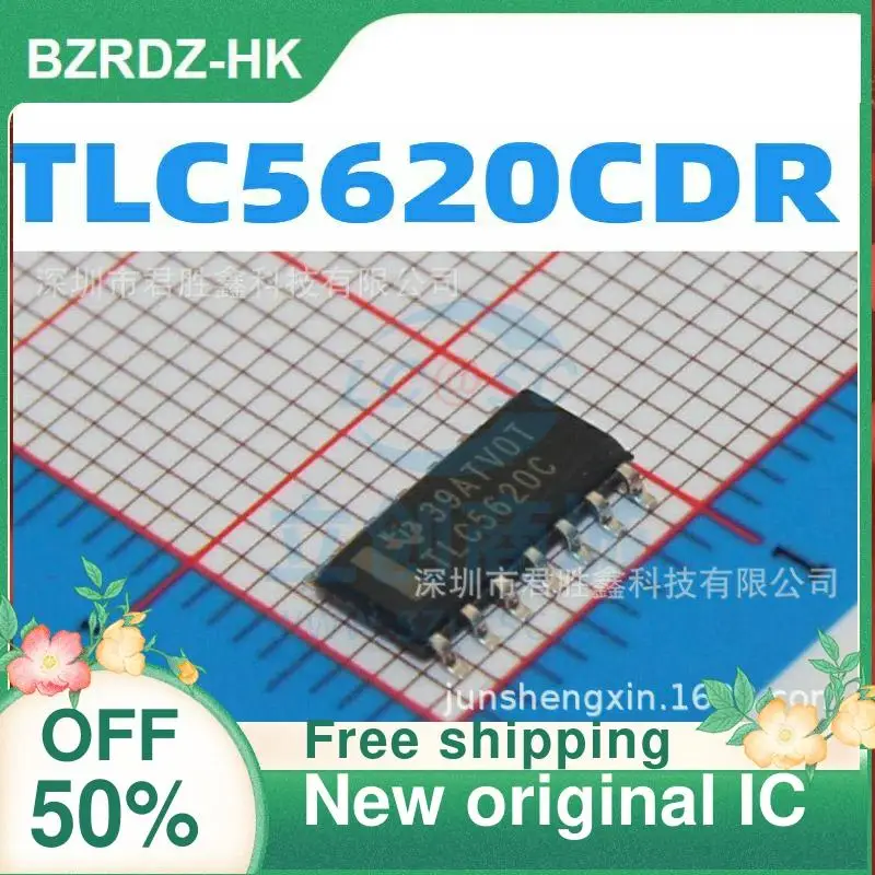 

2-10 шт./лот TLC5620 TLC5620C TLC5620CDR SOP14 новый оригинальный IC