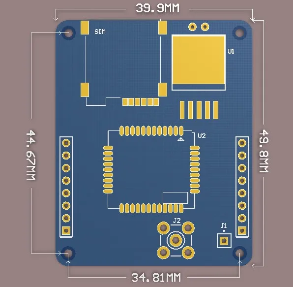 SIM800C макетная плата GSM GPRS модуль поддержка сообщения Bluetooth аудио интерфейс Поддержка TTS DTMF