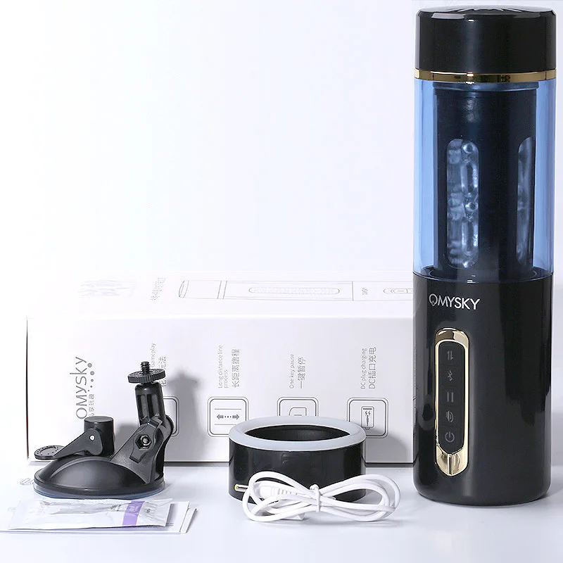 Автоматический телескопический мастурбатор для мужчин мужской минета насос