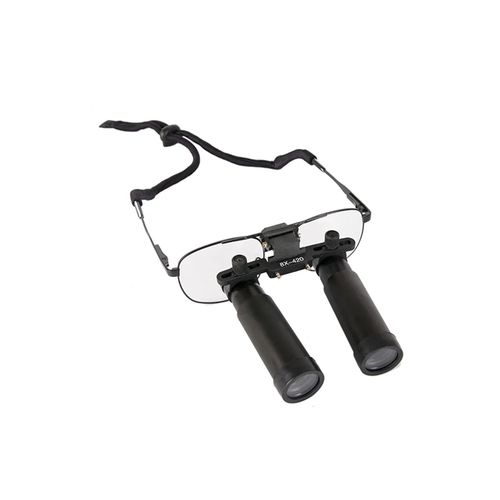

New Product Magnification Binocular Glasses Laboratory Loupes 8x Metal Frame