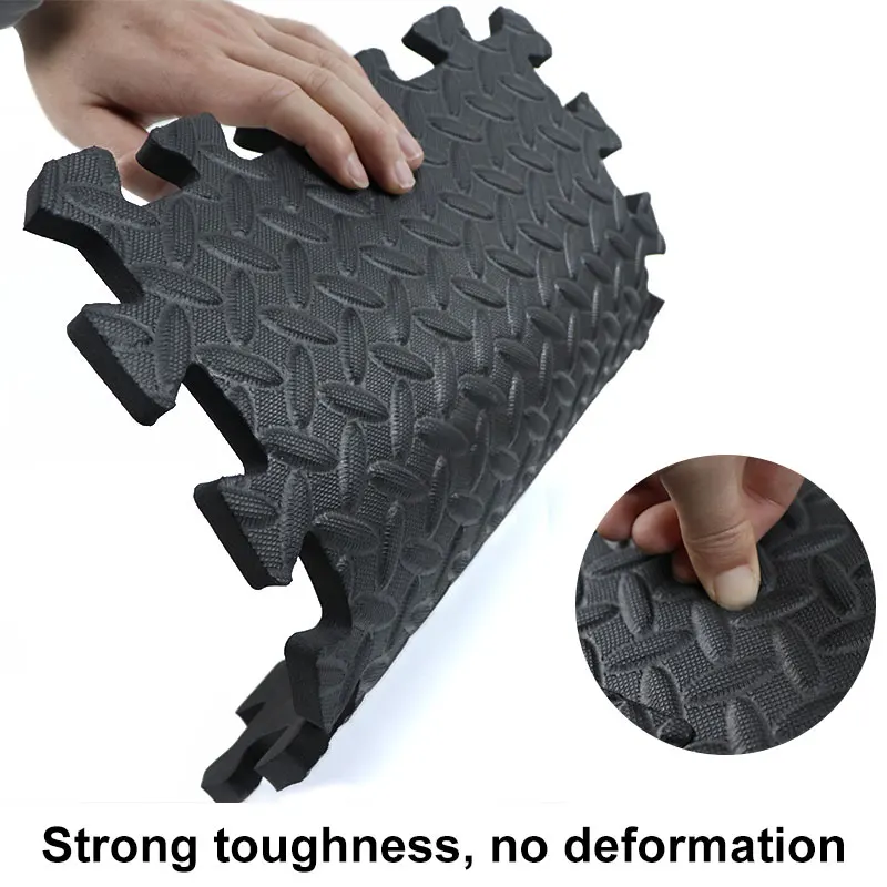 12 шт. 30*30 см спортивный защитный пол для спортзала EVA лист зернистый нескользящий