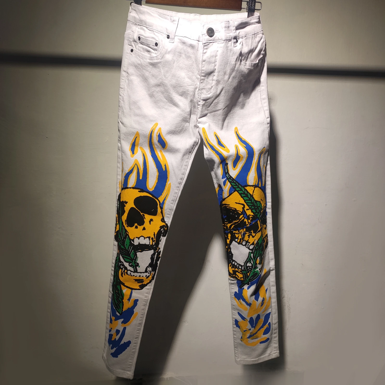 

Джинсовые брюки в стиле хип-хоп для вечевечерние