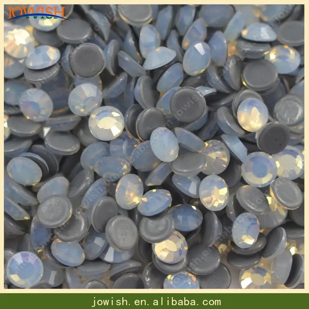 Высококачественные бусины из белого опала россыпью круглые Delica стеклянные SS6-SS30