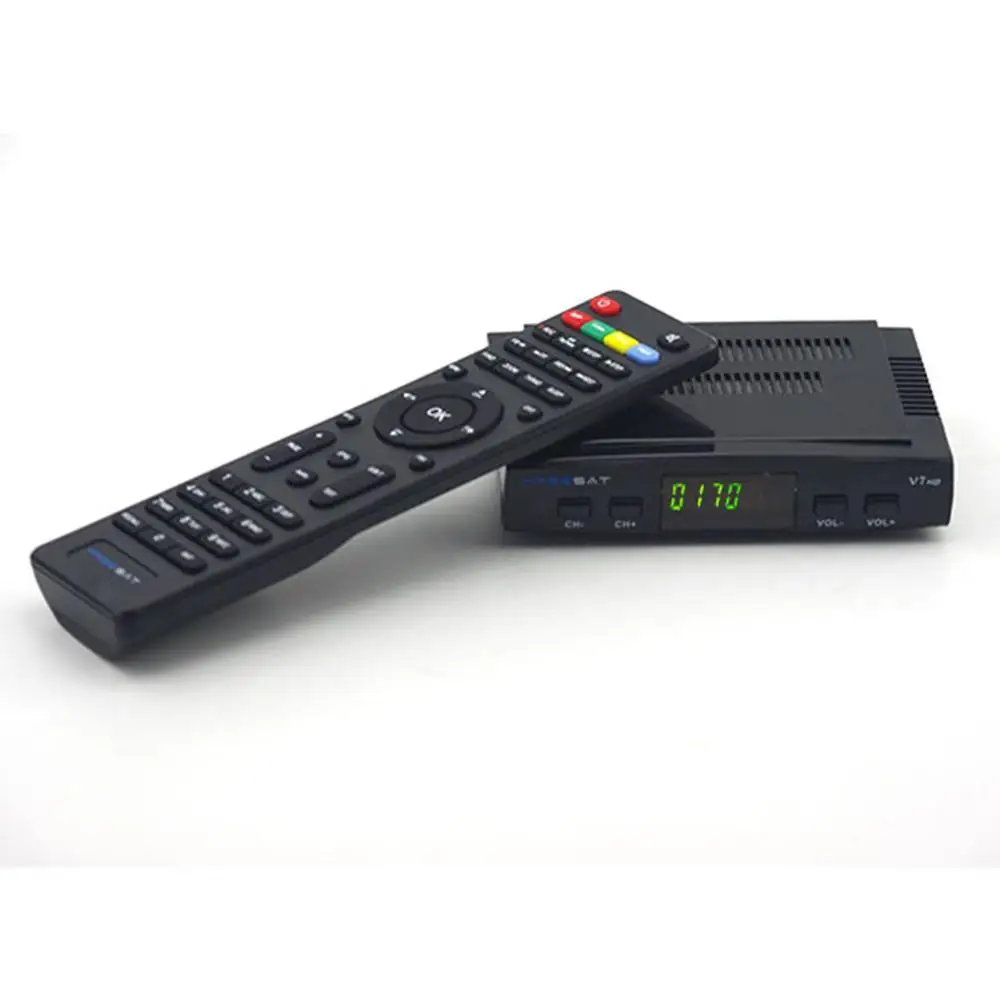 only tv receiver Freesat V7 спутниковый HD декодер приемник Full 1080P+ 1 шт. профессиональный HD DVB-S2+ USB WiFi ТВ набор стабильный сигнал - Цвет: only tv receiver