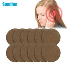 Пластыри для Лечения шума в ушах, пластыри из натурального травяного экстракта, от боли в ушах, для защиты слуха, медицинский пластырь, забота о здоровье, 30 шт.