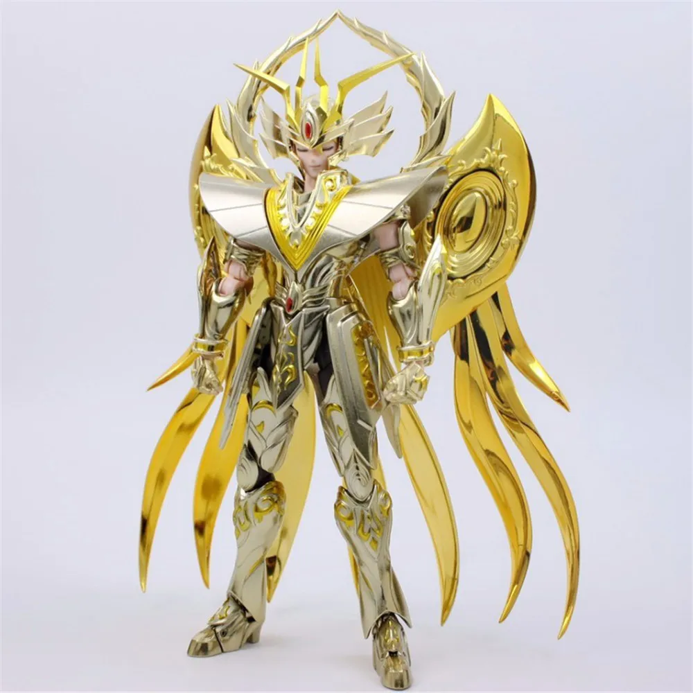 Jmodel Saint Seiya Cloth Myth EX Soul of Gold SOG God Virgo Shaka con cabeza asuvita, modelo de armadura de metal, Saint figuras de acción