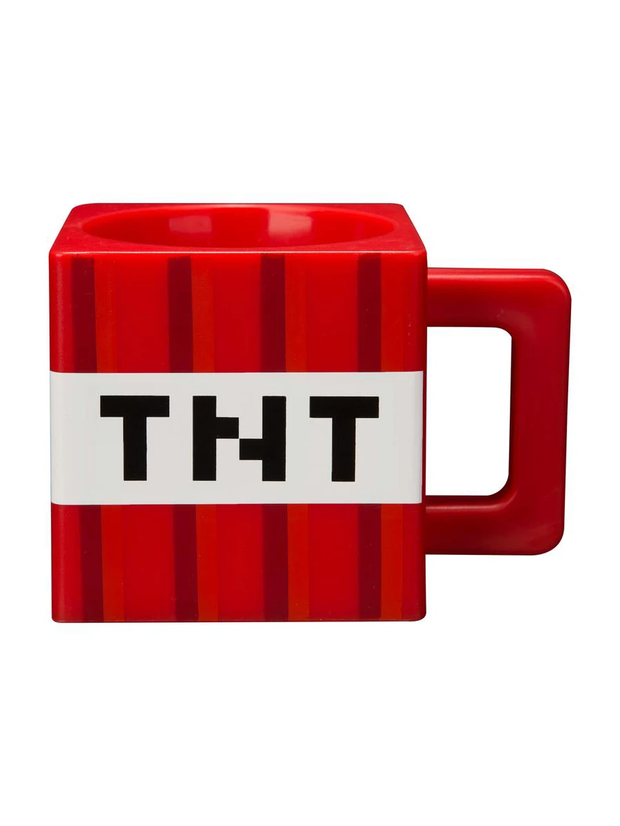 Кружка Minecraft TNT пластиковая | Дом и сад