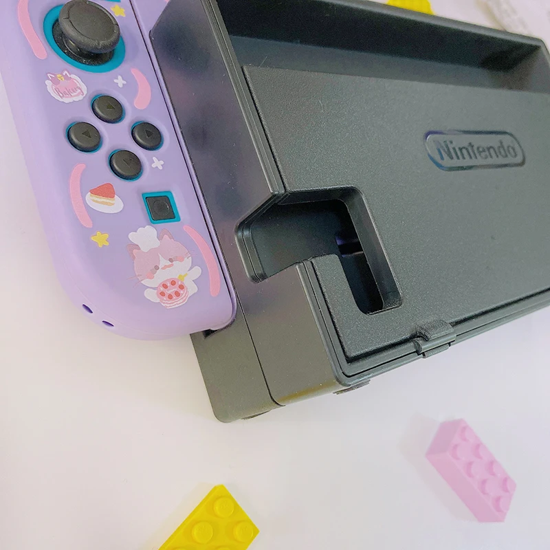

cute purple soft protective case shell for nintendo switch for girls