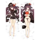 Чехол для взрослых Game Genshin Impact Dakimakura, дизайн Ху Tao de double cara, estampada, ropa de cama para el доме