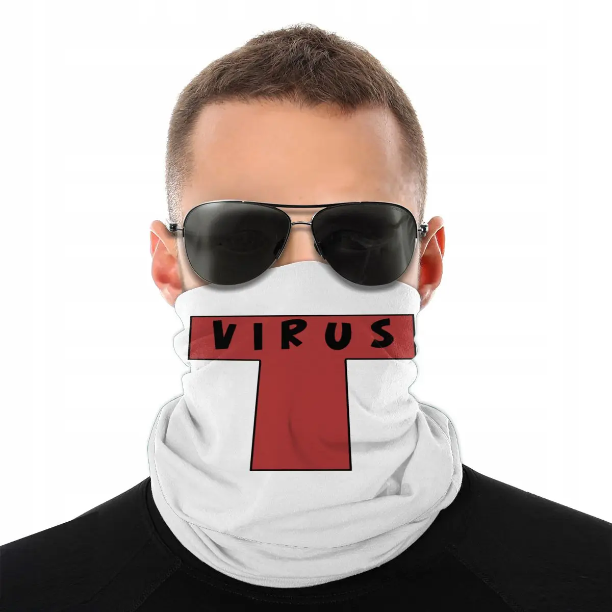 Волшебный шарф T-вирус маска на шею и лицо для мужчин женщин маска-трубка