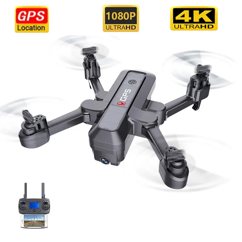 Складной Радиоуправляемый квадрокоптер с GPS H28 2 4 ГГц Wi-Fi FPV HD ESC | Игрушки и хобби