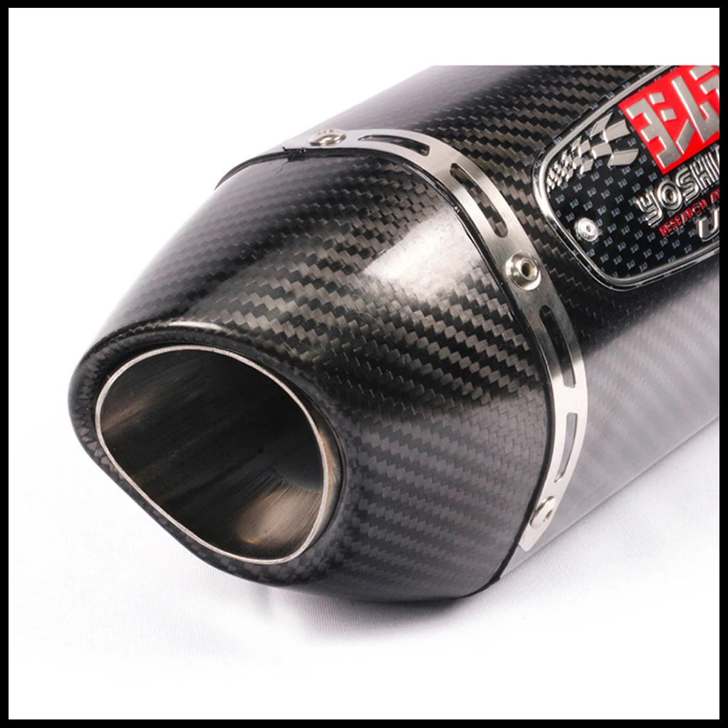 Универсальный мотоцикл Yoshimura выхлопная труба Escape для CBR500R Ninja 400 R3 F800GS модифицированный мото глушитель из углеродного волокна