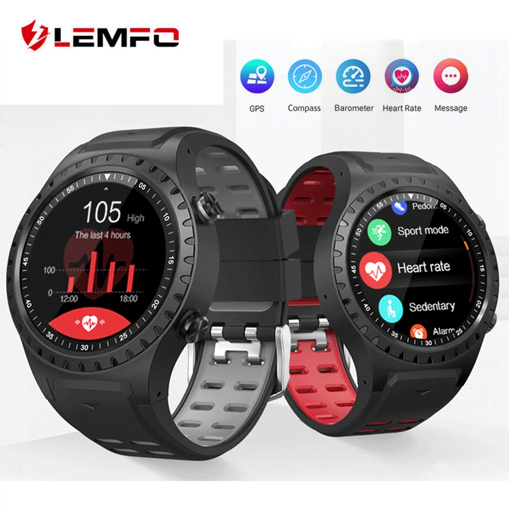 Смарт-часы LEMFO M1, IP67, водонепроницаемые, с поддержкой микро сим-карты, Bluetooth, с циферблатом, с монитором сердечного ритма, gps часы, спортивные Смарт-часы