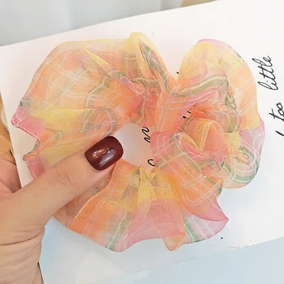 Повязка для волос в клетку с крупным кишечником |