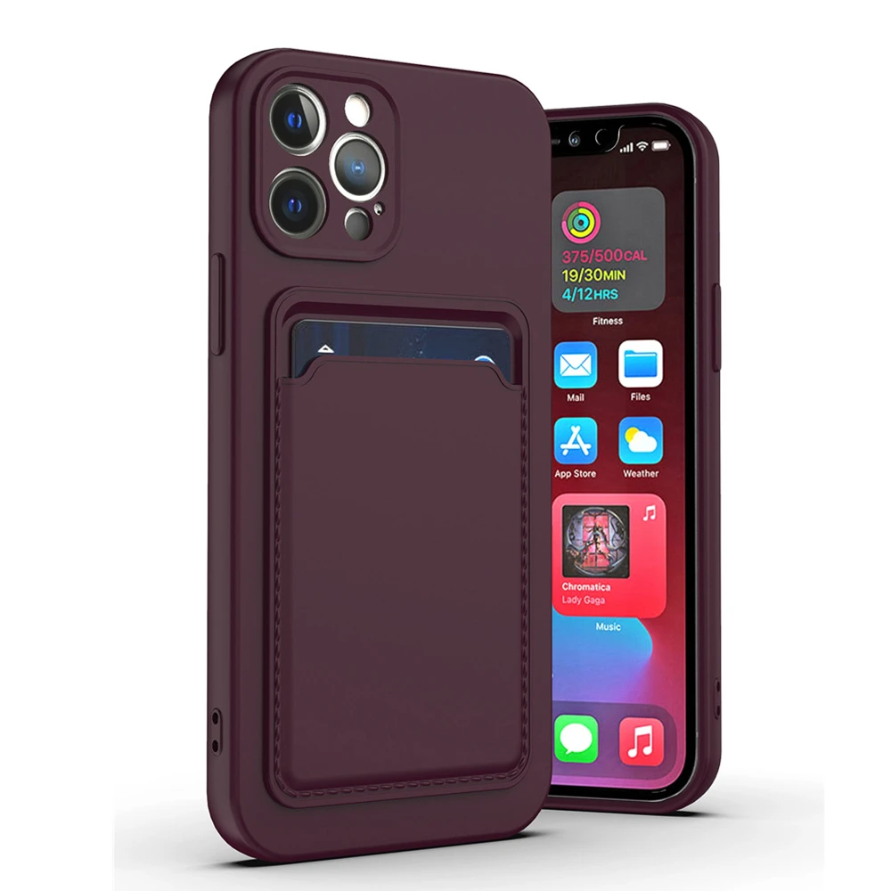 

For iPhone 11 12 Pro Max Mini Full Protector Case Square Liquid Silicone Case Black white Blue cover Phone mobile case