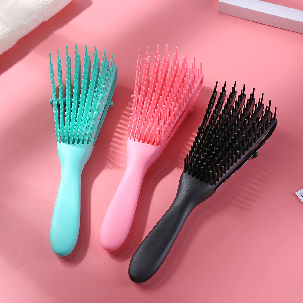 

Massage Detangling Hair Brush Scalp Massage Hair Comb Detangling Brush for Curly Hair Brush Wet Curly Hairbrush Women Men Salon