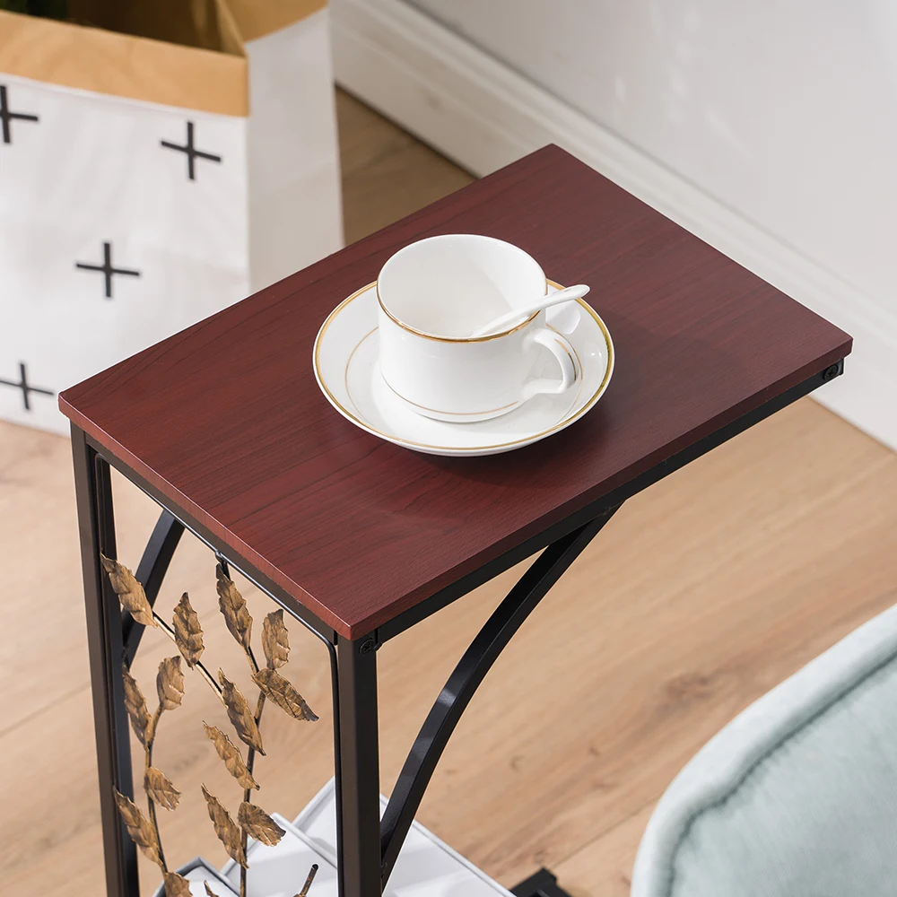 

Multifunction Iron Side Coffee Table Simple Type Home Bar Decor J99Store