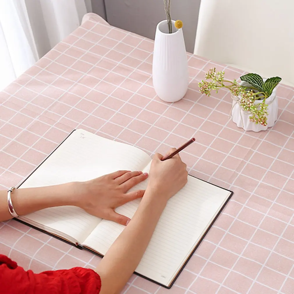 Клетчатая скатерть ПВХ покрытие коврик для стола водонепроницаемая