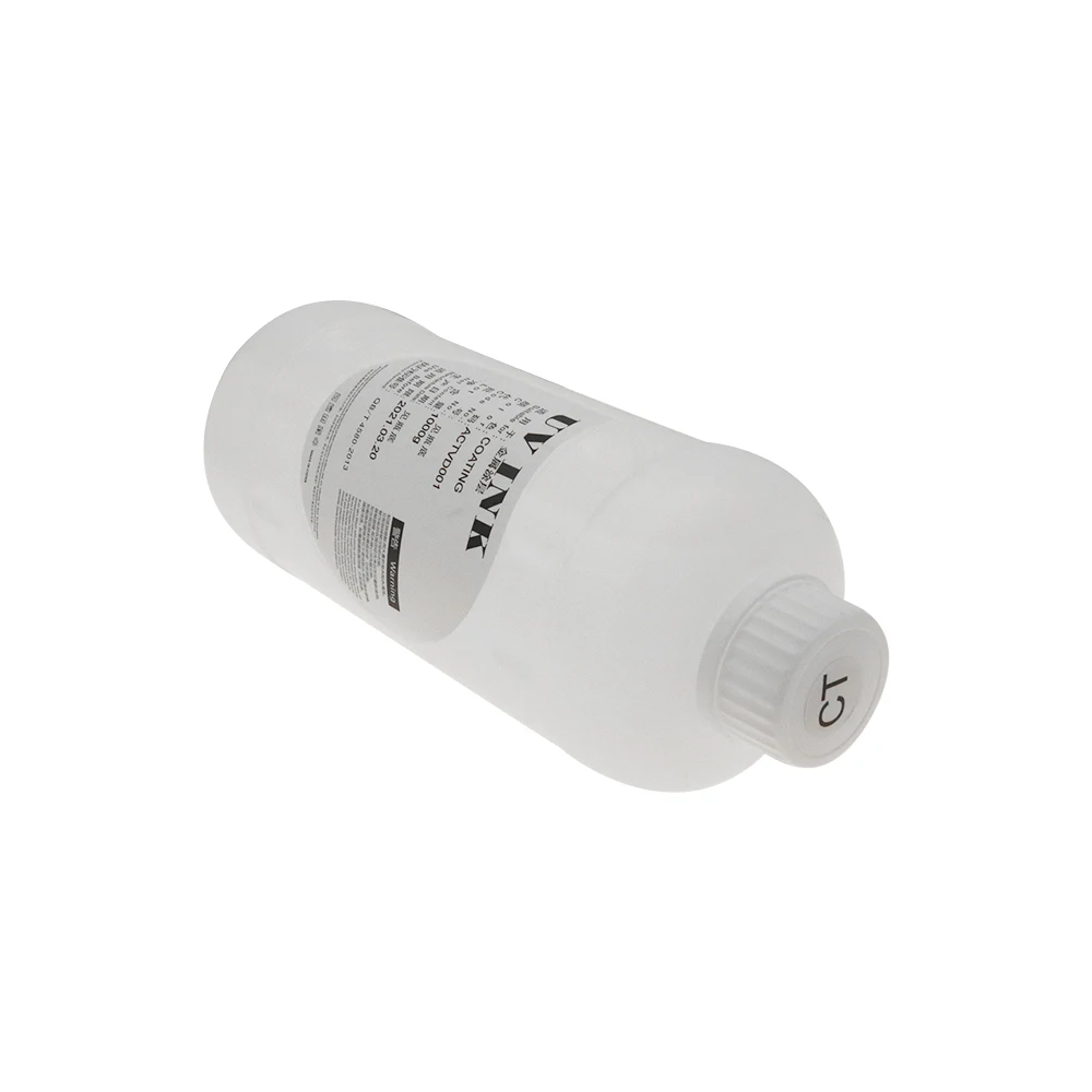 1 л УФ покрытие жидкое использование для планшетный принтер металла стекла