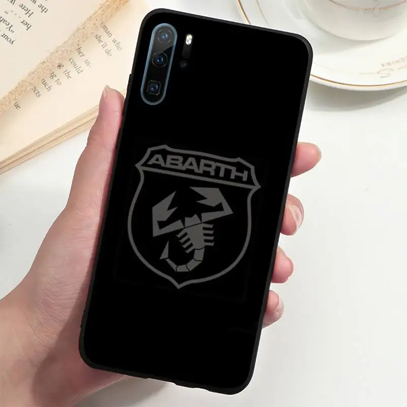 

Car-ABARTH Phone Case For Huawei P20 P30 P40 lite Pro P Smart 2019 Mate 10 20 Lite Pro Nova 5t