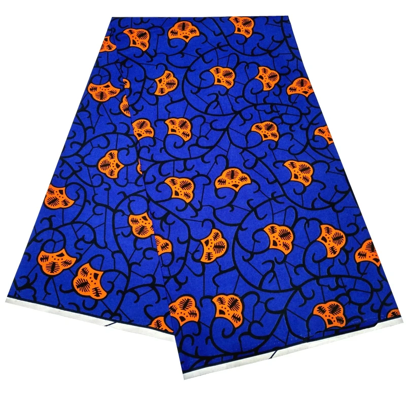 Новинка 2020 африканская ткань чистый полиэстер с принтом для женского платья