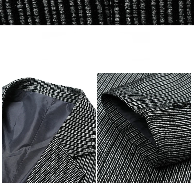 

FGKKS Brand Striped Blazers Men Spring New Men Simple Slim Fit Suit Jacket Trend Business Casual Blazer Jackets Male