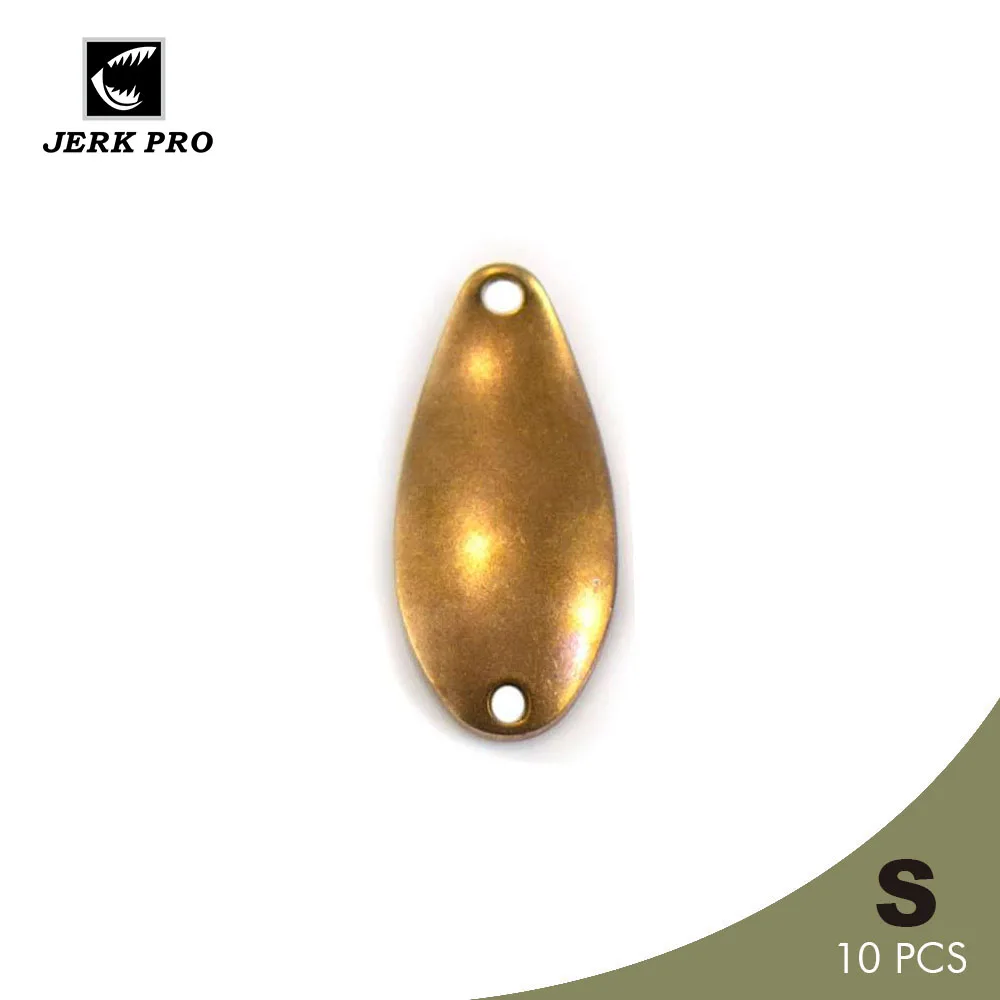 Мини-ложки для форели латунные размер S 1 г 10 шт. аксессуары рыболовных приманок |