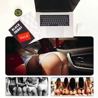 sexy ass underwear bikini woman girl laptop gaming mice mousepad anti slip natural rubber with locking edge gaming mouse mat