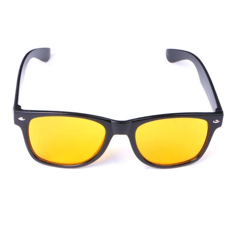 Унисекс желтые линзы очки ночного видения вождения очки Блок вредный свет лучей с отличной оптической четкостью