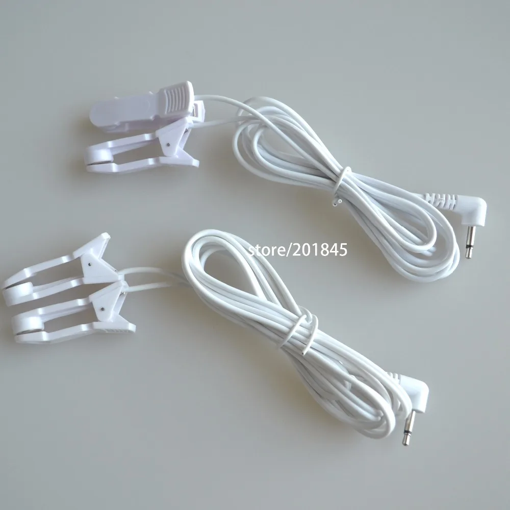 5 шт. 2 в 1 электродный провод постоянного тока мм головка с зажимом для ушей клипса