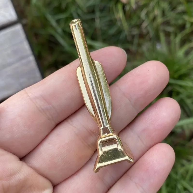 Черная металлическая трубка для табака 57 мм Вакуумная Пуля портативная золотая