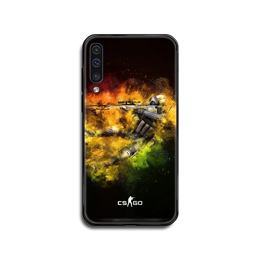 Cool csgo Cs Go чехол для телефона Samsung Galaxy A C Note 3 4 5 6 7 8 10 20 40 50 70 E S Plus Pro черный мобильного