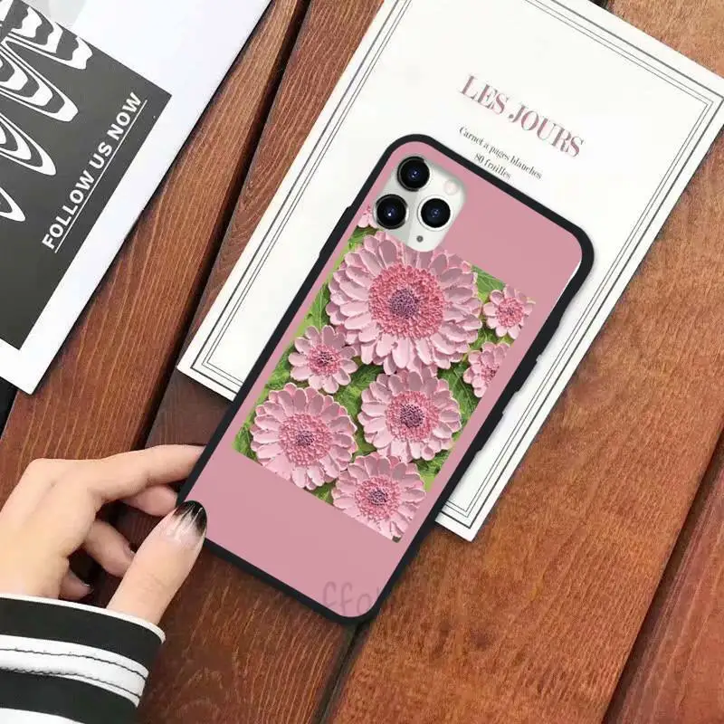 

Creative three-dimensional oil painting Phone Case for iPhone 11 12 pro XS MAX 8 7 6 6S Plus X 5S SE 2020 XR