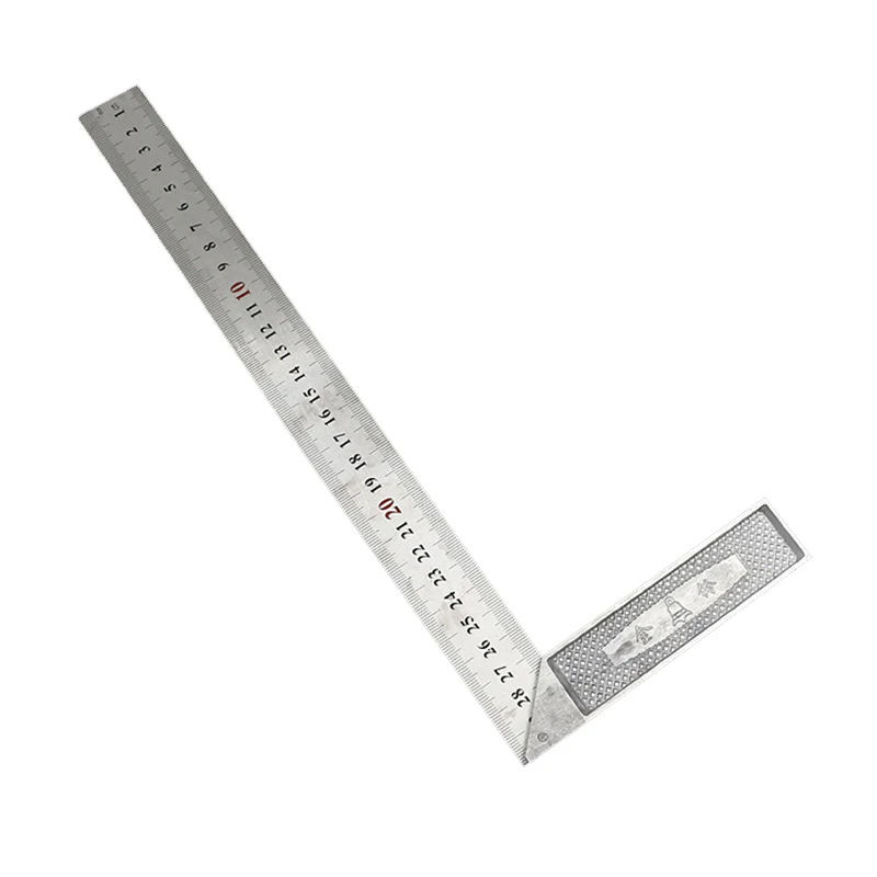 30cm/11.75 inch Aluminum handle with stainless steel scale Right Measuring Angle Square Ruler | Инструменты