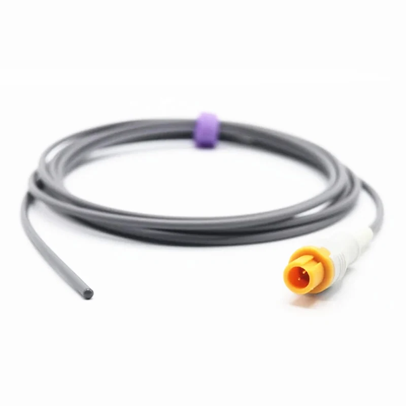 

Mindray 2 Pins Compatible Medical Temperature Probe Esophageal/Rectal Sensor