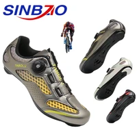 new road bike racing shoes sports route cleats spd speed flat sneakers self locking non slip mtb biking cycling shoes women