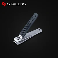 staleks high quality stainless steel portable nail clippers trimmer professional pedicure care nail clippers manicure nail tools