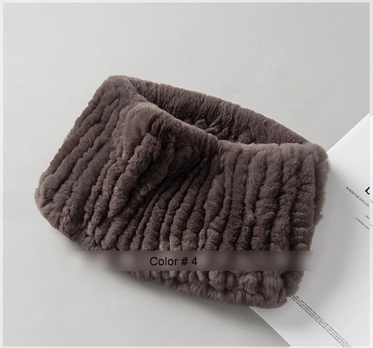 Бесплатная доставка Новый шарф из натурального меха кролика рекс 5 цветов