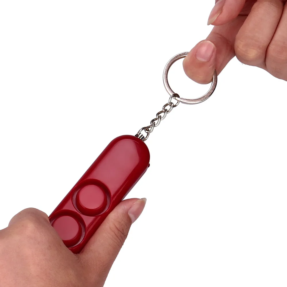 Self Defense Alarm 130db Security Protect Alert Scream Loud Emergency Keychain Personal Safety For Women Child Elder Girl | Электроника